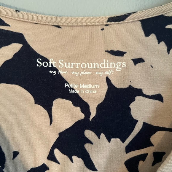 Soft Surroundings full length dress - medium petite - Picture 2 of 5